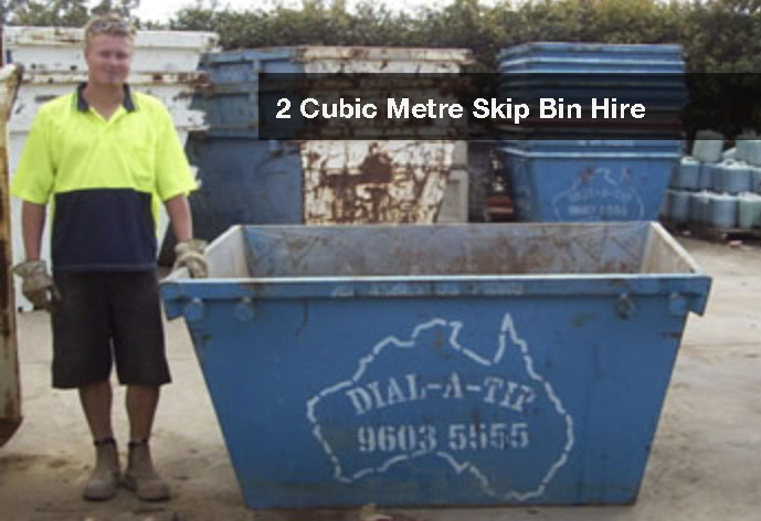 2 meter skip bin hire in Sydney