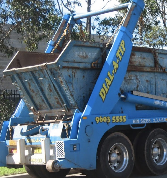 Dial a tip skin bin hire in Sydney, Medium large and small sizes